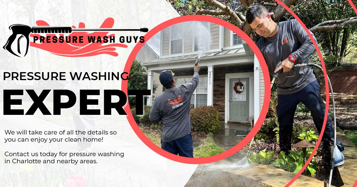 Pressure Washing Charlotte, NC Pressure Wash Guys
